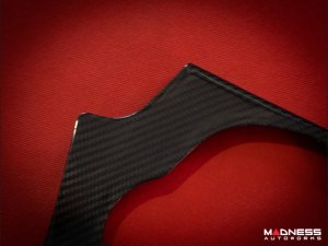 Alfa Romeo Stelvio Center Console Trim Set - Carbon Fiber - Two Piece Kit - Pre '20 - Feroce Carbon